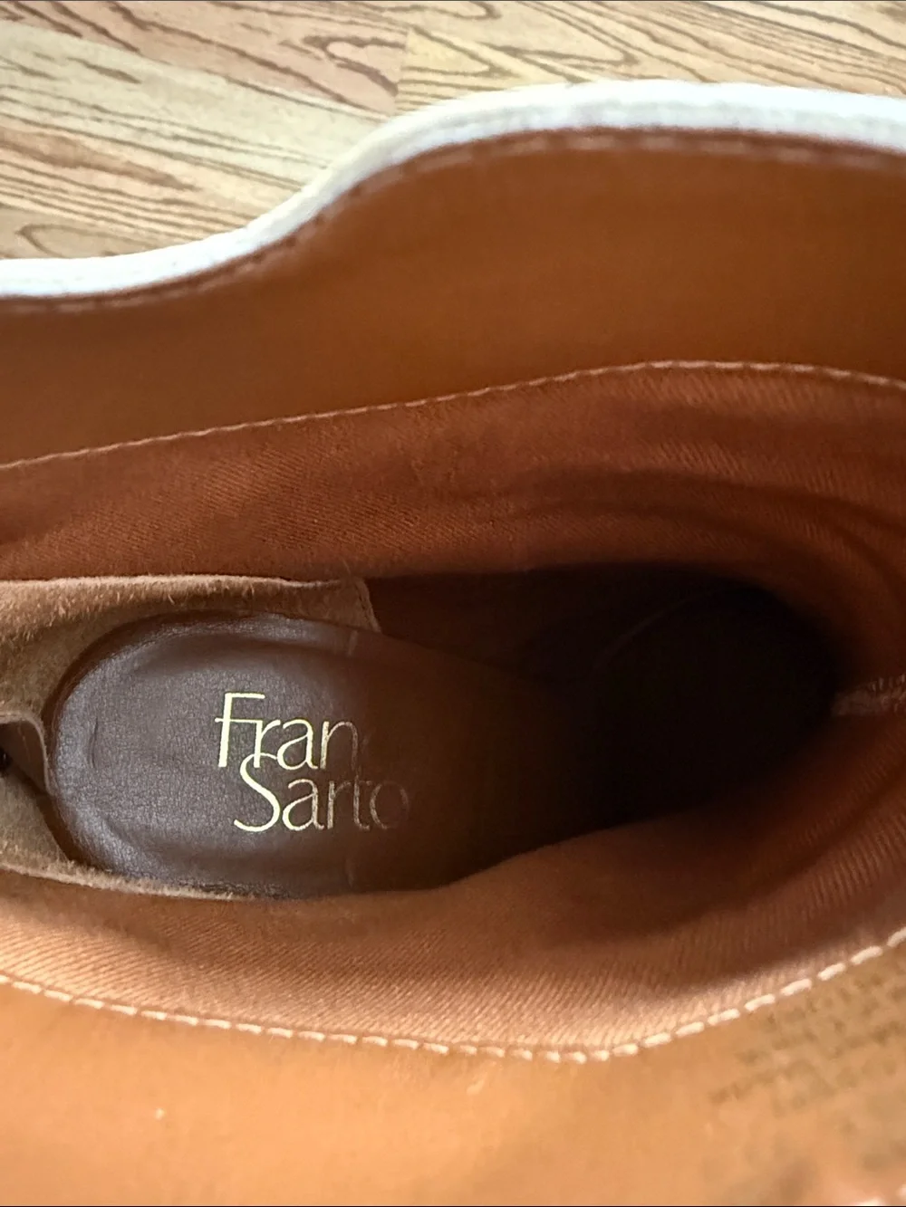Franco Sarto Cream Pointed Toe Ankle Booties